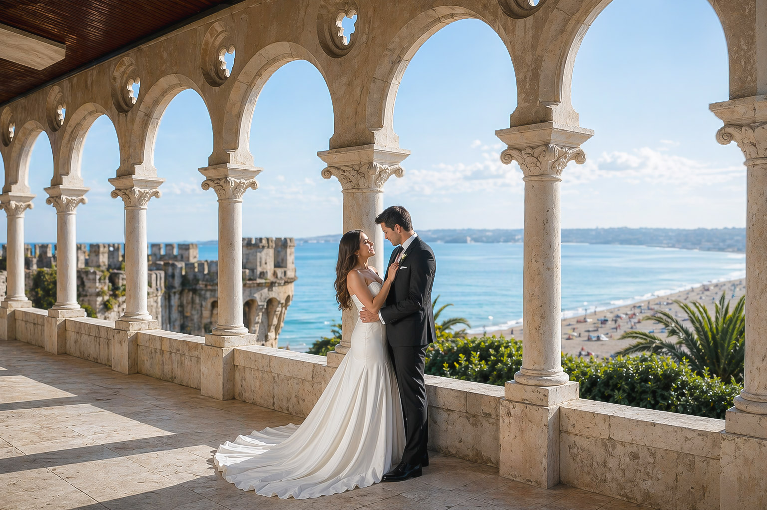 Série a Preto e Branco — Fotografia de Casamento Editorial por Miguel d’Avilla.