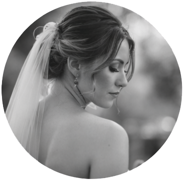 Retrato de noiva em tons preto e branco — Feedback sobre fotografia de casamento.